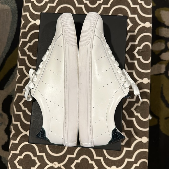 J. Crew Croco Staurday Sneaker W8.5 - Picture 7 of 8